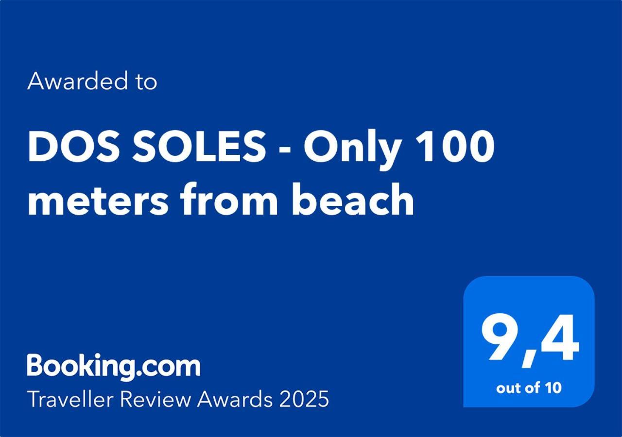 Dos Soles - Only 100 Meters From Beach 托雷莫利诺斯 外观 照片